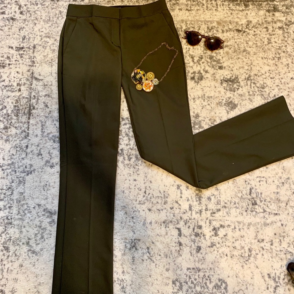Olive Green Express Columnist Pant